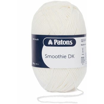 Patons Smoothie Double Knitting Yarn (100g) - Cream - 10 Pack