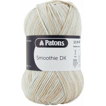 Patons Smoothie Double Knitting Yarn (100g) - Cream Mix - 10 Pack