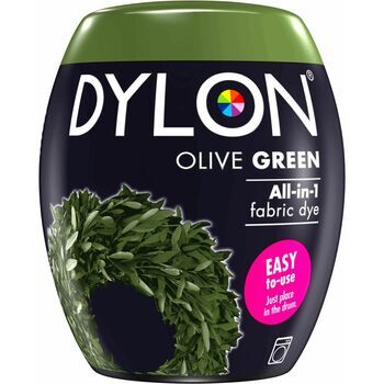 Dylon All-In-1 Fabric Dye Colour Restore Pod - Olive Green