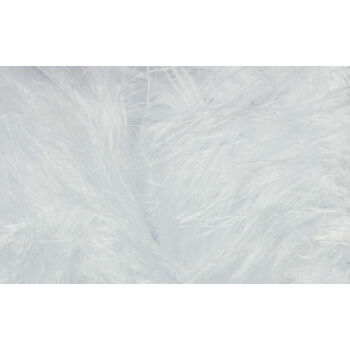James C Brett H7 Faux Fur Yarn - White (100g)
