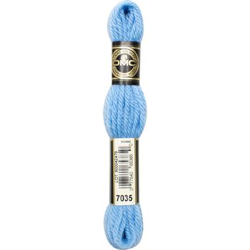 DMC Tapestry Wool: 10 x 8m: Skeins: Pastel Blue (7035)