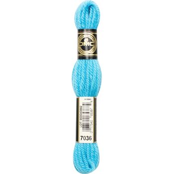 DMC Tapestry Wool: 10 x 8m: Skeins: Navajo blue (7036)