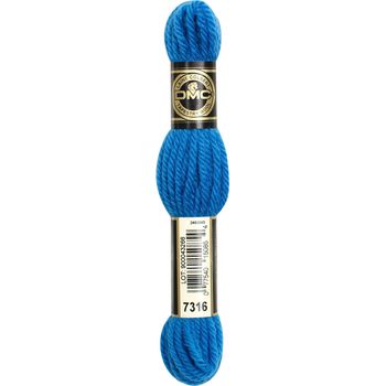 DMC Tapestry Wool: 10 x 8m: Skeins: Tuareg Blue (7316)
