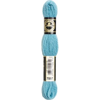 DMC Tapestry Wool: 10 x 8m: Skeins: Pack Ice Blue (7597)