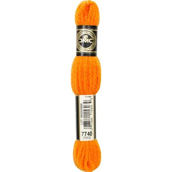 DMC Tapestry Wool: 10 x 8m: Skeins: Mandarin (7740)