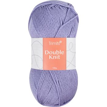 Trimits Knitting Yarn: Double Knitting: 6 x 100g: Lavender