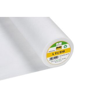 Interlining: Light: Standard: Sew-in: 25m x 90cm: White