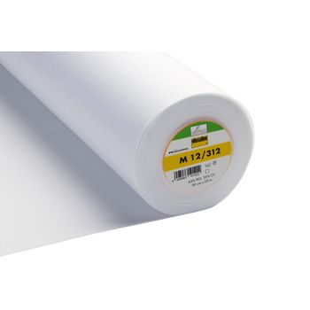 Interlining: Medium: Standard: Sew-in: 25m x 90cm: White