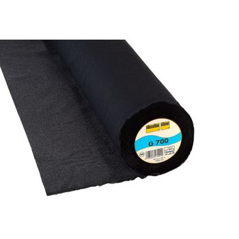 Interlining: Heavy Weight: Woven: 25m x 90cm: Black