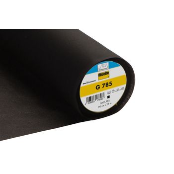 Interlining: Light: Woven: 25m x 90cm: Black