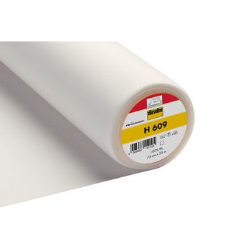 Interlining: Fusible Knit: 25m x 75cm: White