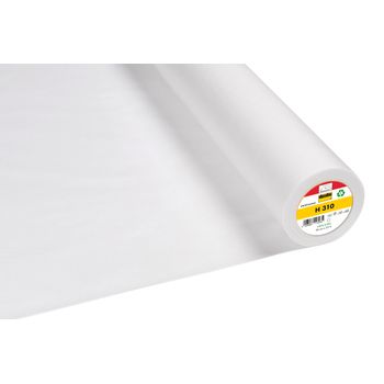 Interlining: Medium: Iron-on: 25m x 90cm: White
