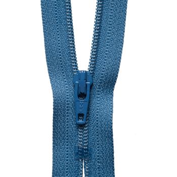 Dress and Skirt zip, closed end, 20cm Slate Blue