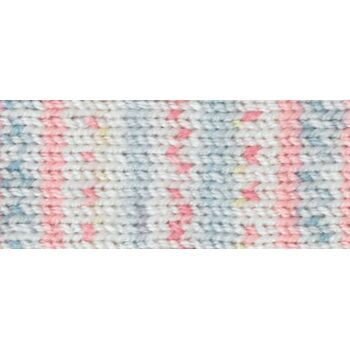 Magi-Knit Yarn - Fair Isle Light Pink, Blue and Yellow (100g)