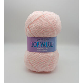 Top Value Yarn - Light Pink - 848 (100g)