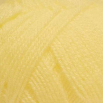 Super Soft Yarn - 4 Ply - Baby Yellow - BY2 (100g)
