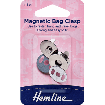 Hemline Magnetic Bag Clip - 19mm