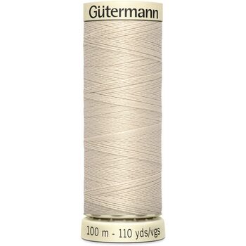 Gutermann Beige Sew-All Thread: 100m (169) - Pack of 5