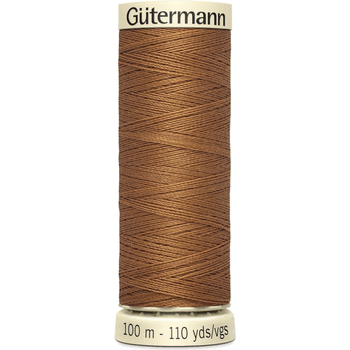 Gutermann Brown Sew-All Thread: 100m (448) - Pack of 5
