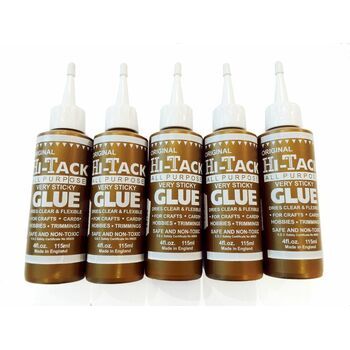 Trimits Original Gold Hi-Tack Glue - 115ml (5 Pack)