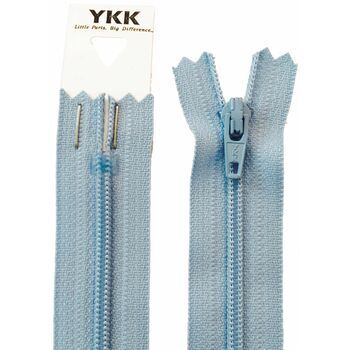 YKK Nylon Zip - Dress & Skirt in Sky (10cm)