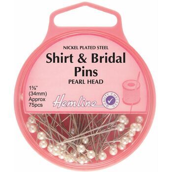 Hemline 34mm Shirt & Bridal Pins (75pcs)