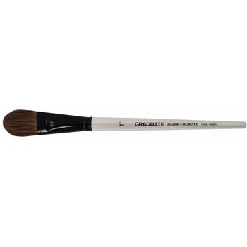 Graduate Pony & Synthetic Oval Wash Brush (Size 1in)