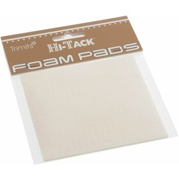Trimits Hi-Tack 1mm Foam Pads - White