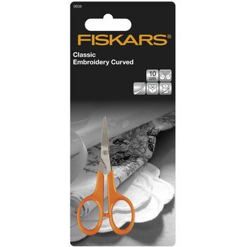Fiskars Classic Embroidery Curved Scissors - 10cm/4in