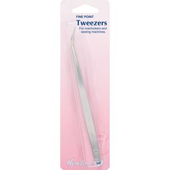 Hemline Fine Point Tweezers