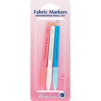 Hemline Fabric Markers Dressmaker Pencil Set