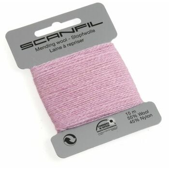 Scanfil Mending & Darning Wool - Pink (15m) - col. 068