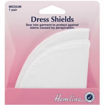 Hemline Full Sleeve Dress Shields - Medium