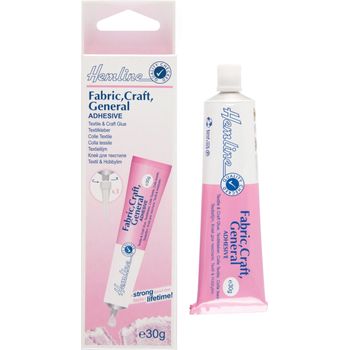 Hemline Fabric, Craft &amp; General Adhesive (30g)