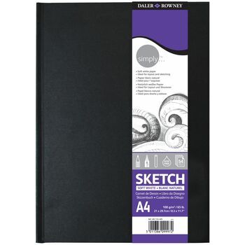 Daler Rowney Simply Sketch A4 Hardback Sketchbook