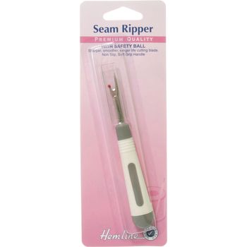 Hemline Soft Grip Seam Ripper (Large)