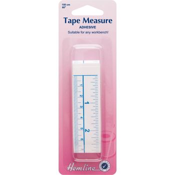 Hemline Adhesive Tape Measure (150cm)