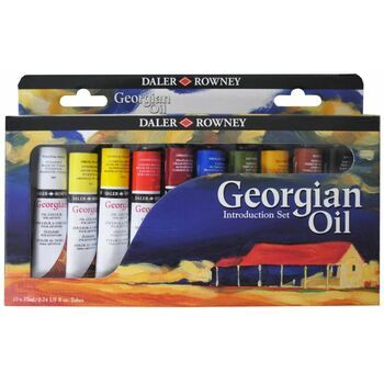 Daler Rowney Georgian Oil Introduction Set (10 x 22ml)