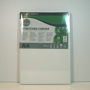 Daler Rowney Simply Stretched Canvas (A4)