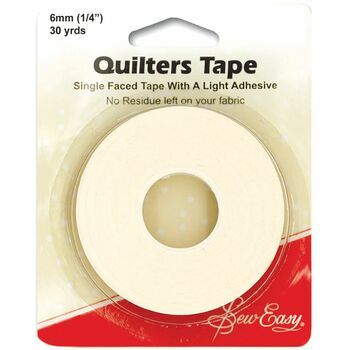 Sew Easy Quilters Tape (27m x 6mm)