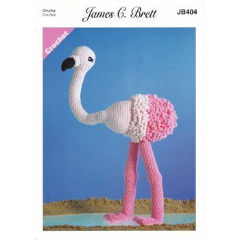 Brett Pattern - Flo the Flamingo - Chunky JB404