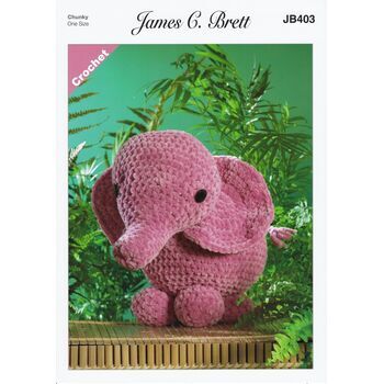 Brett Pattern - Ellie the Elephant - Chunky JB403