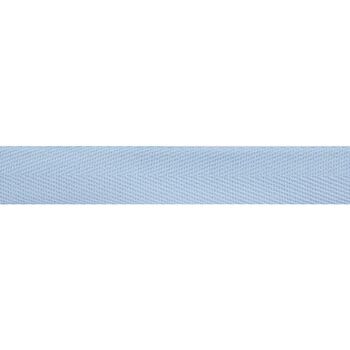 Herringbone Tape (20mm) - Light Blue (Per metre)