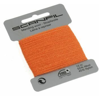 Scanfil Mending & Darning Wool - Orange (15m) - col. 090