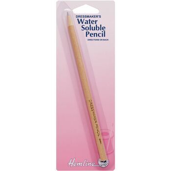 Hemline Dressmaker's Water Soluble Pencil (Grey)