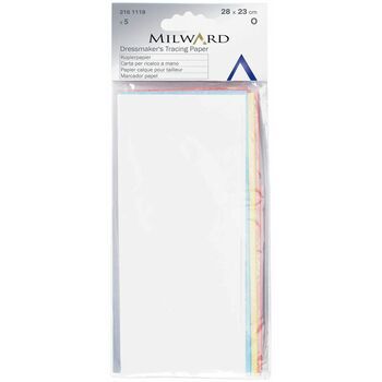 Milward Dressmakers Tracing Paper - 4 Cols (28 x 23cm)