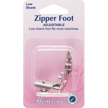 Hemline Adjustable Zipper Foot