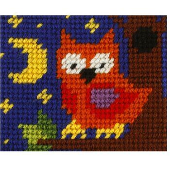 Orchidea My First Embroidery Needlepoint Kit - Owl