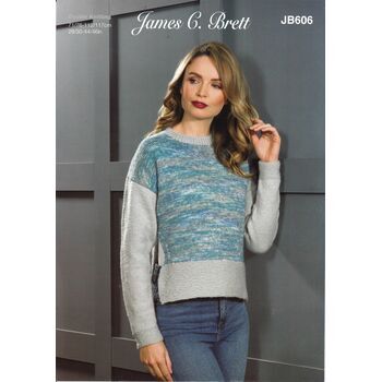 Brett Pattern DK Sweater JB606