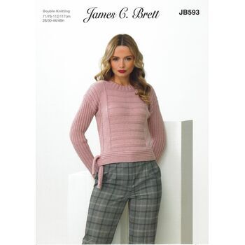 Brett Pattern Sweater DK JB593